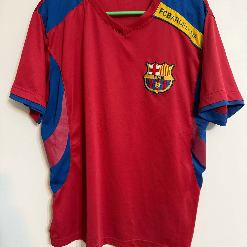 FC Barcelona Red and Blue Soccer Jersey